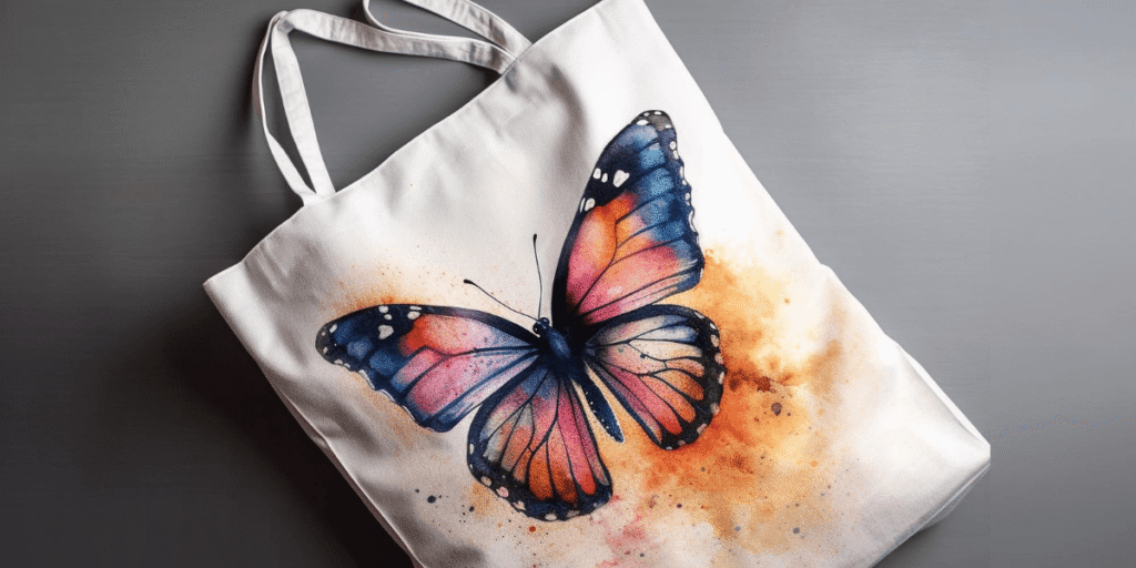 Butterfly Canvas Handbags