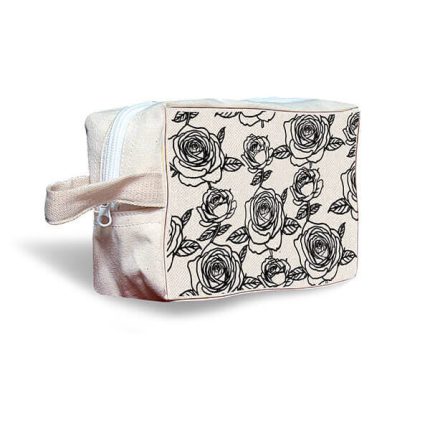 Black-Rose-Canvas-Cosmetic-Box-Pouch-2-1-1