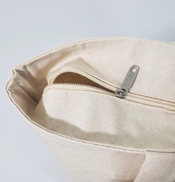 Canvas Zipper Hand Bag