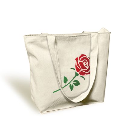 Red-Rose-Canvas-Zipper-Hand-Bag