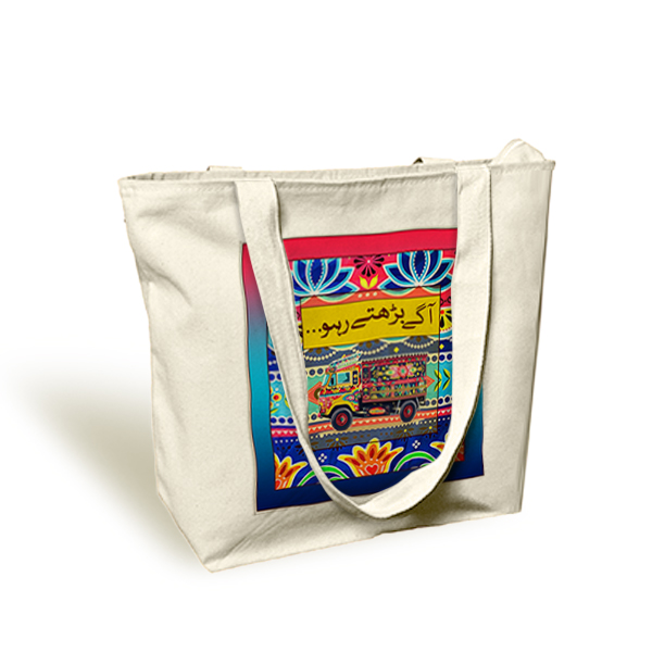 Truck-Art-Canvas-Zipper-Hand-Bag Truck-Art-Canvas-Zipper-Hand-Bag