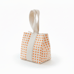 Gift Bag orange dot (1)
