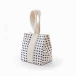 Gift bag Blue dots (1)