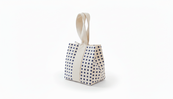 Gift bag Blue dots (1)