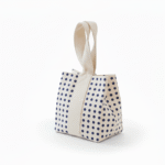 Gift bag Blue dots (1)
