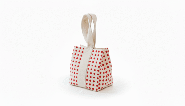 Gift bag - Red dots (1)
