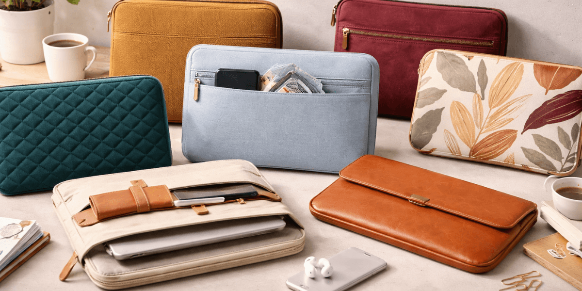 Trendy Laptop Sleeves for 2026 Designs, Colors, and Materials